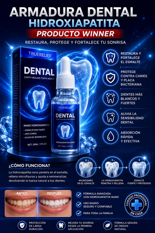 ARMADURA DENTAL HIDROXIAPATITA -GENERAL