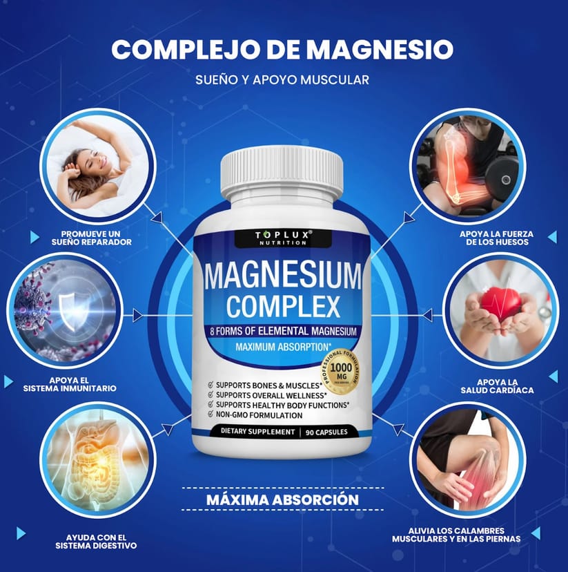 MAGNESIUM COMPLEX CAPSULAS